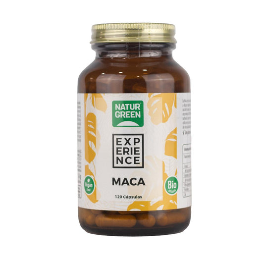 Gélules de maca Bio EXPERIENCE Naturgreen 120 gélules