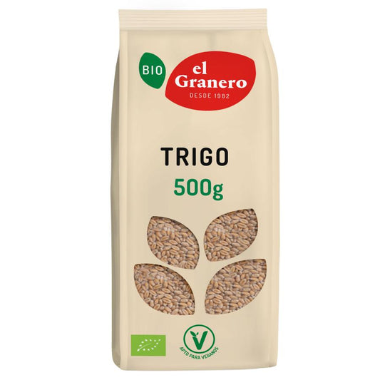 Trigo en Grano Bio El Granero, 500 g