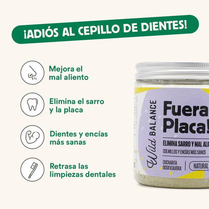 Supplément anti-plaque dentaire pour animaux Wild Balance 100 g