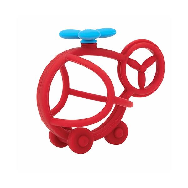 Anneau de dentition en silicone +3M Nûby Rouge