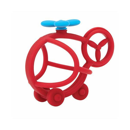 Anneau de dentition en silicone +3M Nûby Rouge