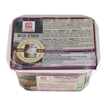 Ongepasteuriseerde gerstmiso Celnat 400 g