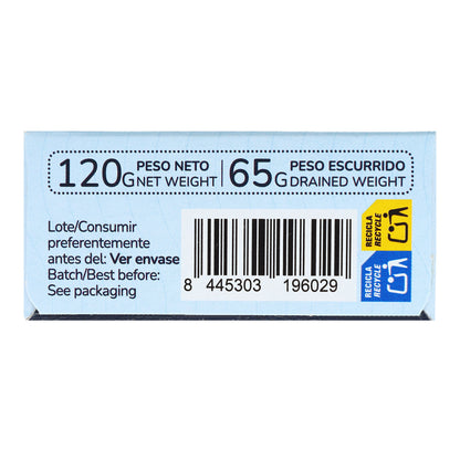 Confezione da 12 fegati di merluzzo sott'olio Planeta Huerto 120 g