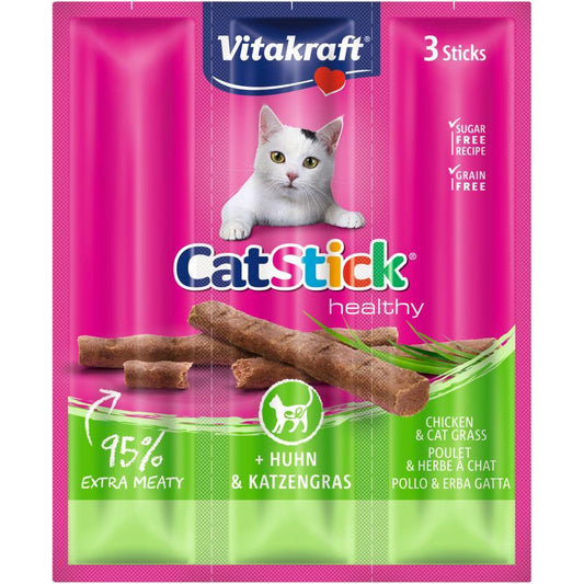 Vitakraft Cat Stick Kip met kattenkruid