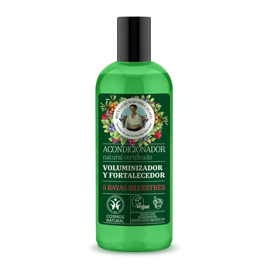 Après-shampooing naturel certifié volumateur et fortifiant Agafia Natura Siberica 260 ml