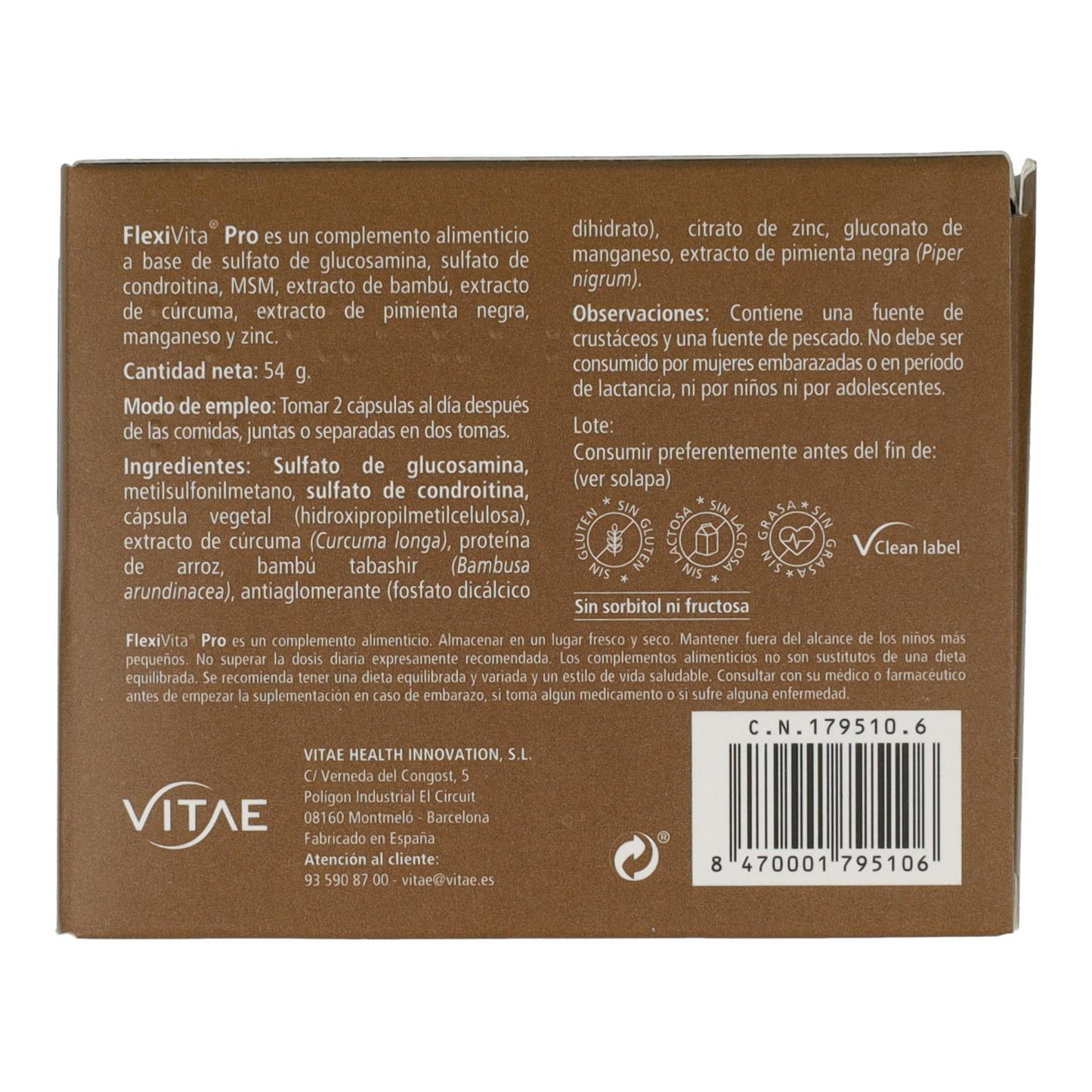 Flexivita Pro Vitae 60 capsule