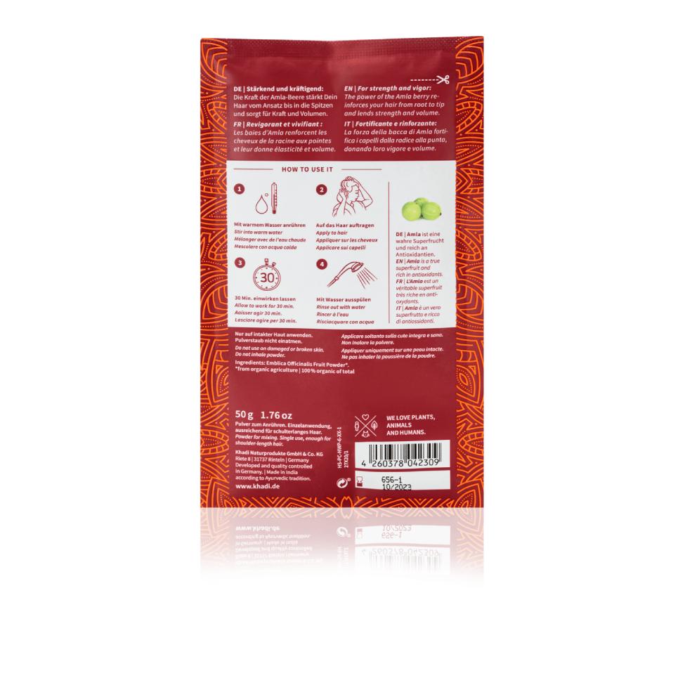 Maschera rinforzante per capelli Amla Khadi 50 g