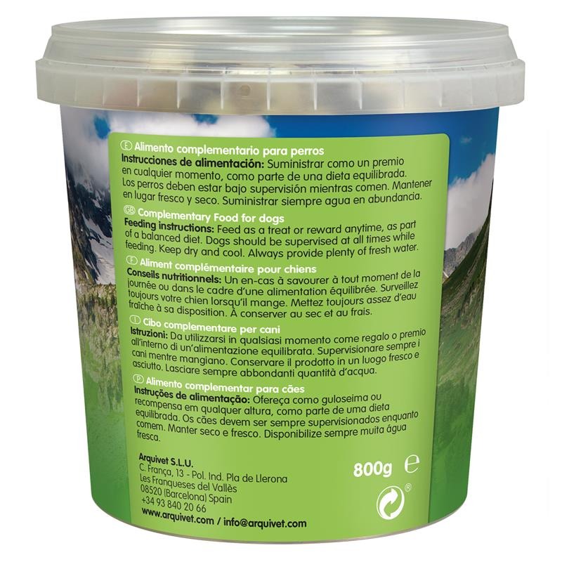 Arquivet Soft Snacks Hjärtan mix 800 g Naturligt snacks för hundar