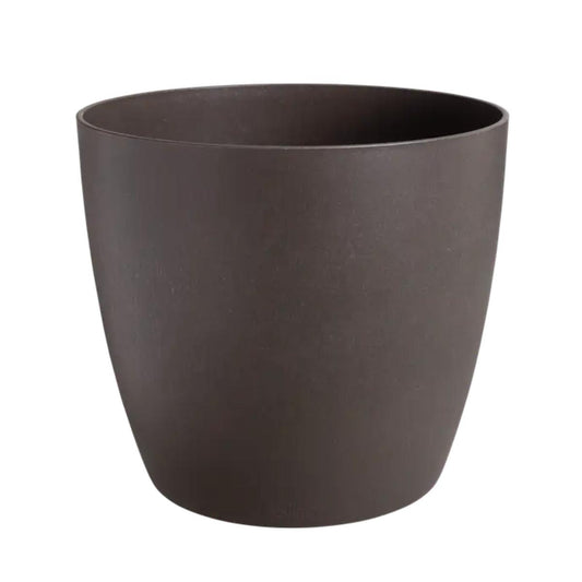 Elho Coffee Collection Round recycled plant pot 14 cm