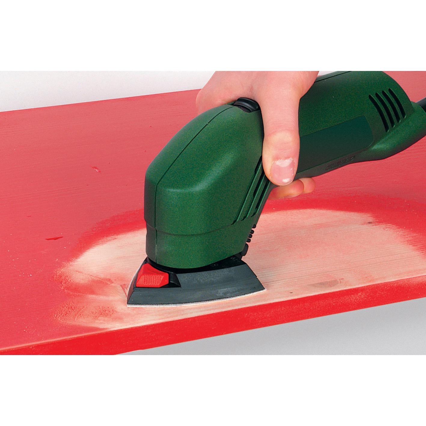 5 zelfklevende schuurvellen, voor verf en lak/vernis, 95 mm GR 180