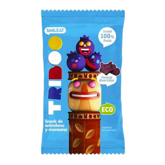 ECO-Snack mit Apfel und Heidelbeeren 25 g, Triboo