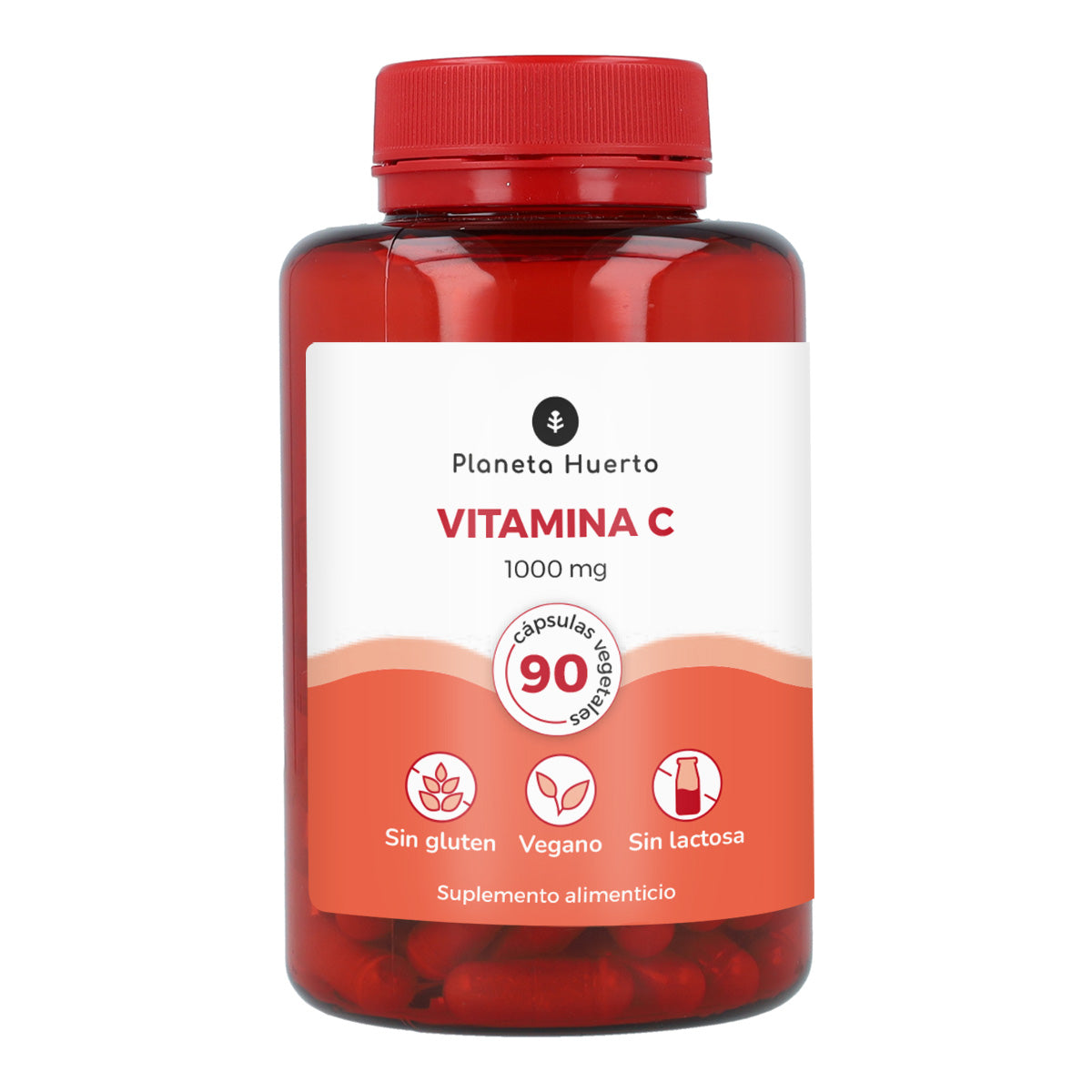 Vitamin C 1000 mg Planeta Huerto 90 vegetarian capsules