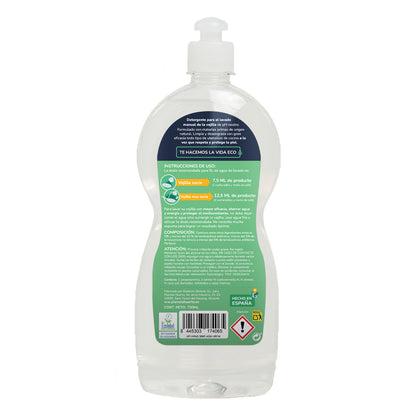 Groene Thee Handmatige Vaatwasser ECO Groene Thee Planet Garden 750ml
