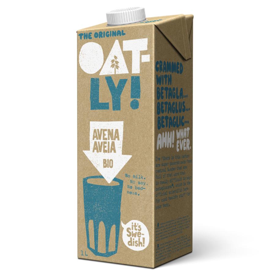 6-pack Oatly ekologisk havregrynsdryck 1 l