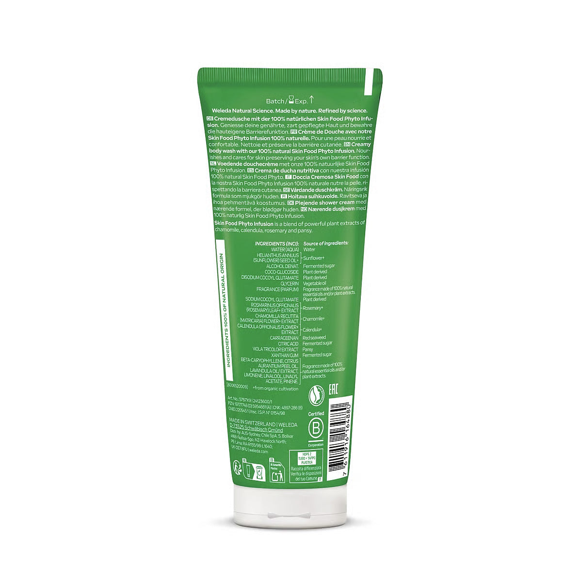 Skin Food Gel doccia cremoso 200 ml