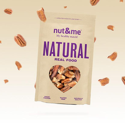 Nut&amp;me Natürliche Pekannüsse 150 g