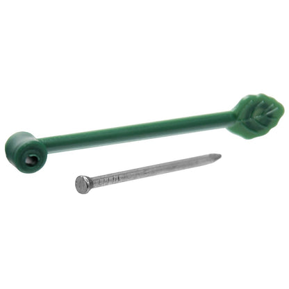 Klammer für Kletterpflanzen mit Nagel Biotop 8 Stück