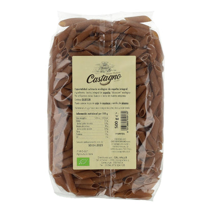 Wholemeal Spelt Macaroni DICOCCUM ECO Castagno 500 g