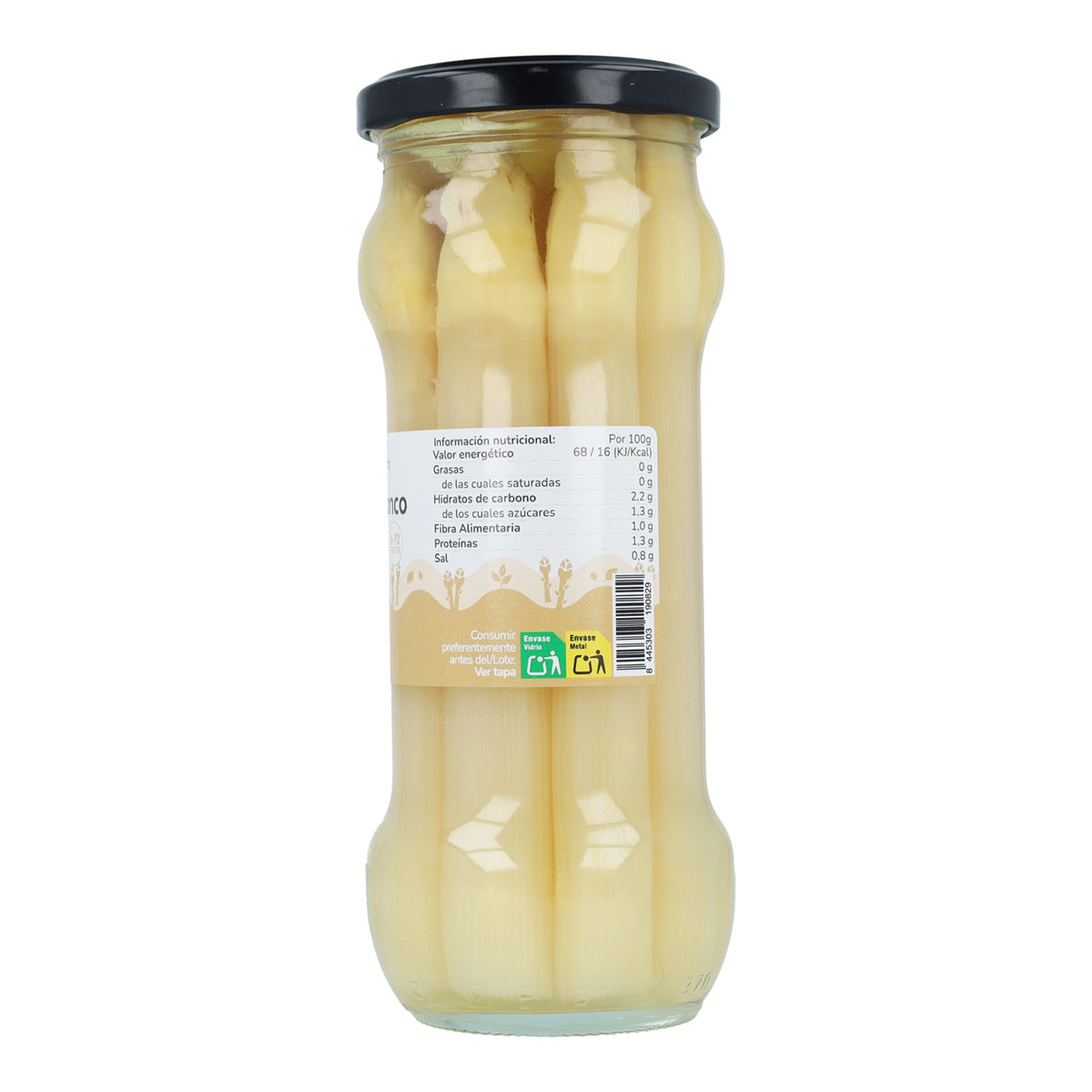 Dicker weißer Spargel ECO Planeta Huerto 340 g