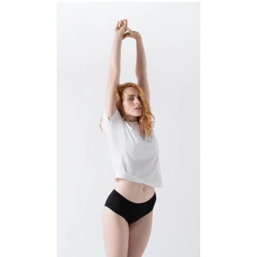 Trosor i ekologisk bomull, svarta Minimalism M