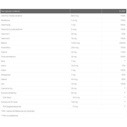 Haut, Haare, Nägel 60 Kapseln Pure Encapsulations