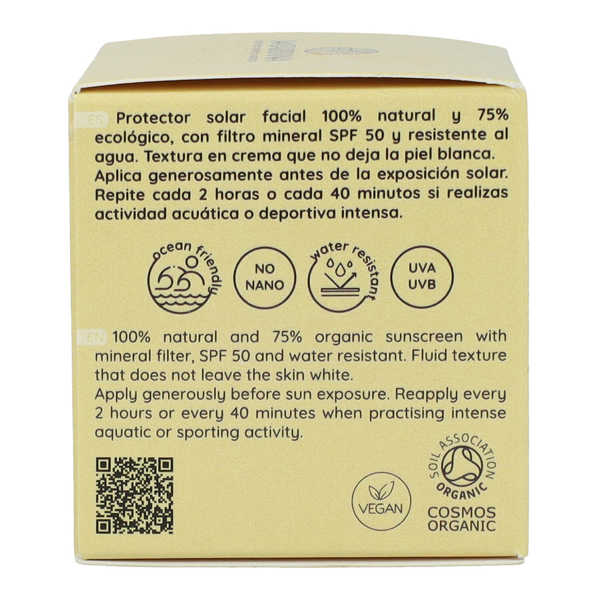 Crema solare SPF50 BIO Matarrania 30 ml