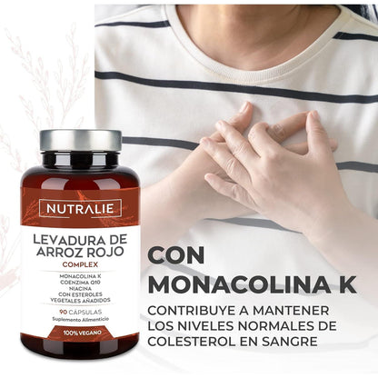 Nutralie Lievito di riso rosso con 2,9 mg di monacolina e Q10 90 capsule