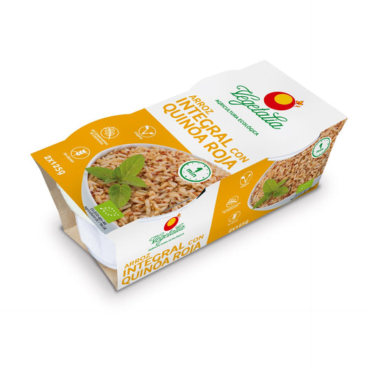 Riso integrale e quinoa BIO Vegetalia 2 confezioni da 125 g