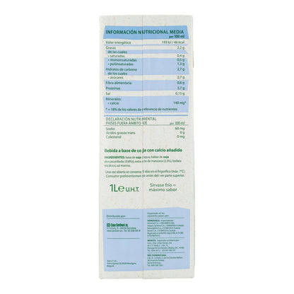 Sojadrank Calcimel Provamel Santiveri 1 l