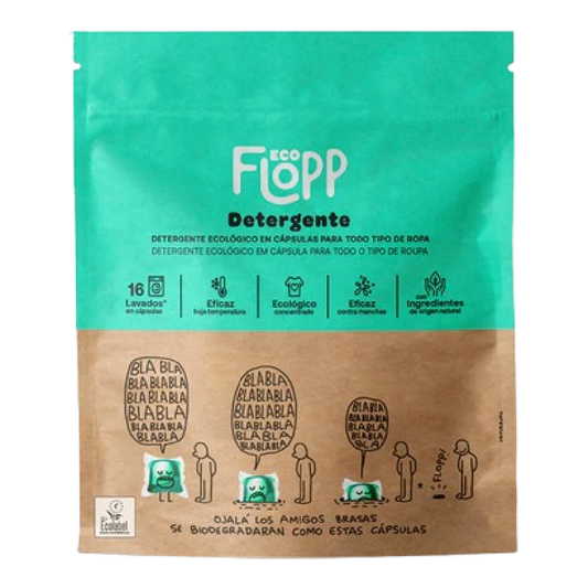 BIO Eco Pack Flapp Waschmittel 16 Kapseln