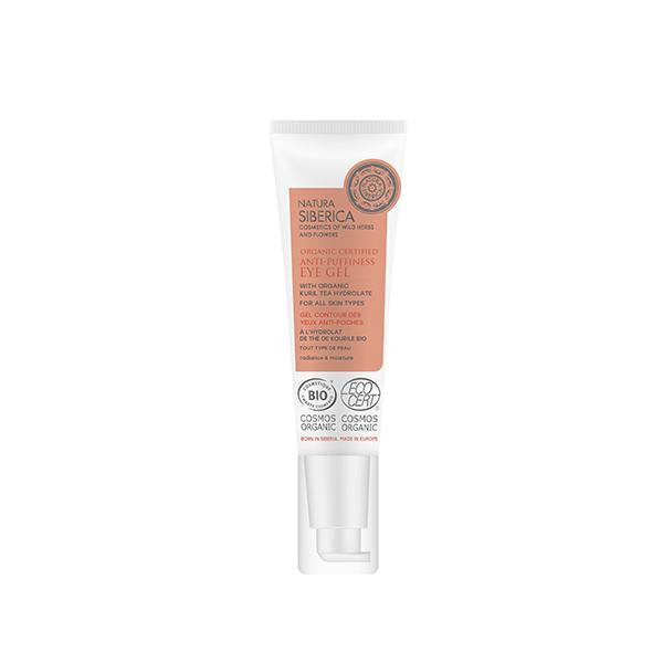 Natura Siberica Certified Organic Eye Contour Gel for Anti-Puffiness 30 ml