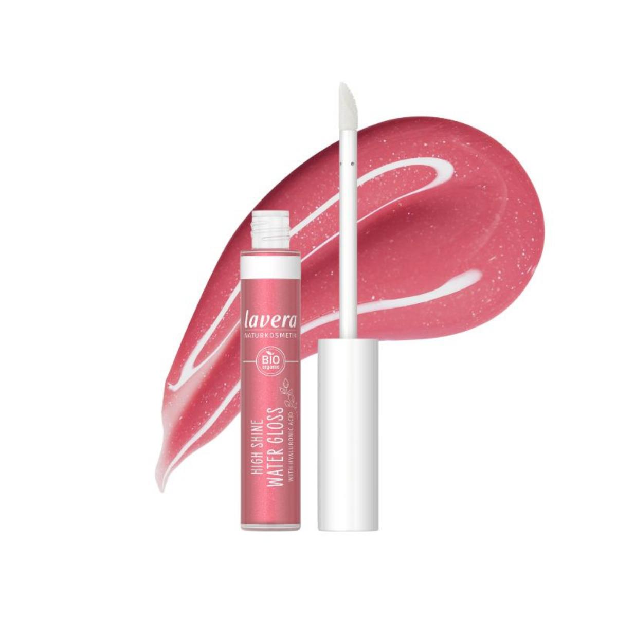 Intensiver Lipgloss Water Gloss – 04 Pink Lagoon, Lavera 5,5 ml