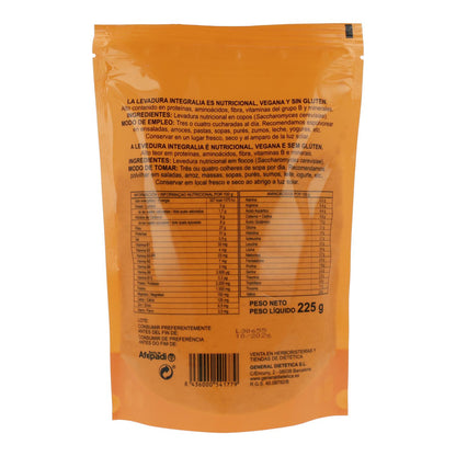 Levure nutritionnelle végétalienne et sans gluten Integralia 225 g