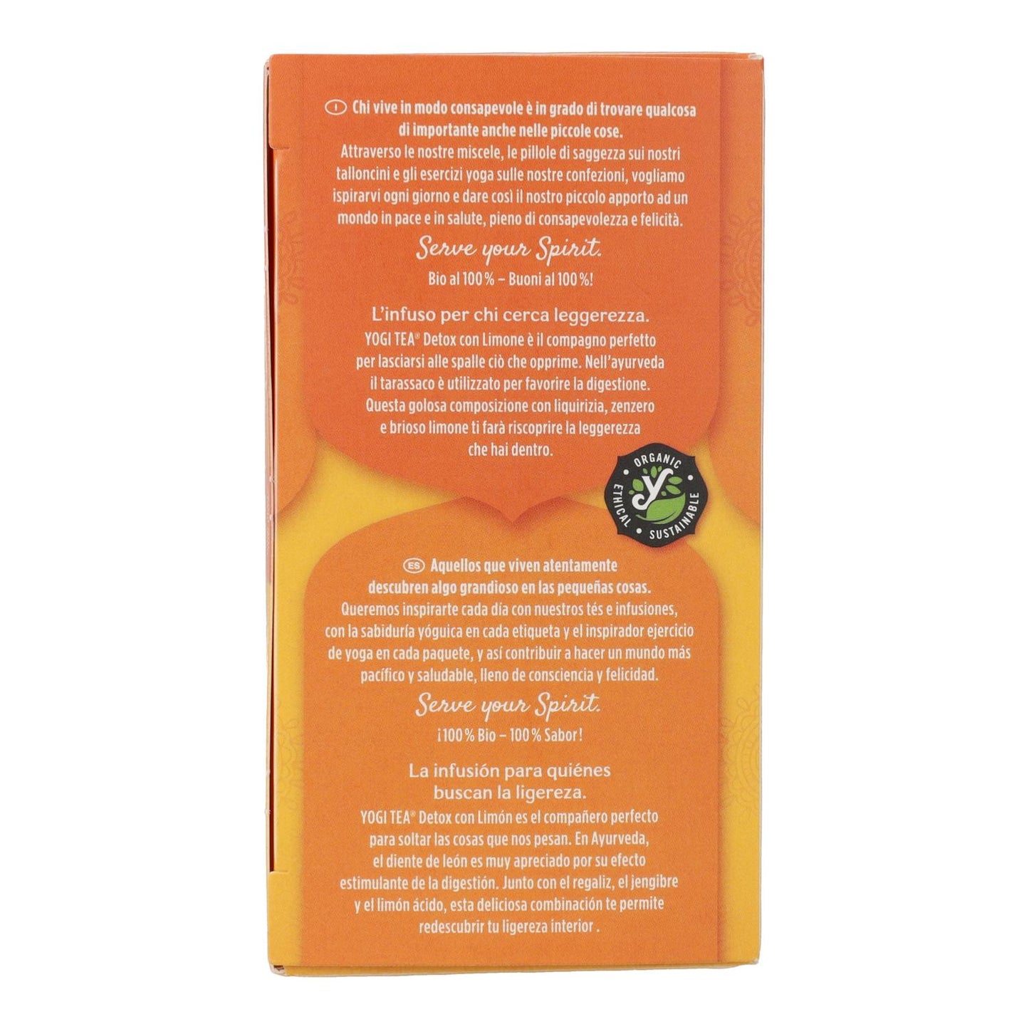Yogi Tea BIO Detox mit Zitrone, 17 Teebeutel