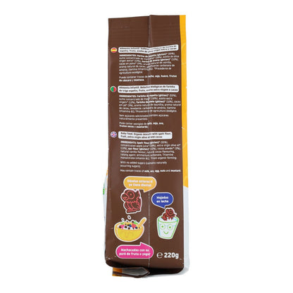 Ciastka orkiszowe, owsiane i kakaowe ECO 220 g Smileat
