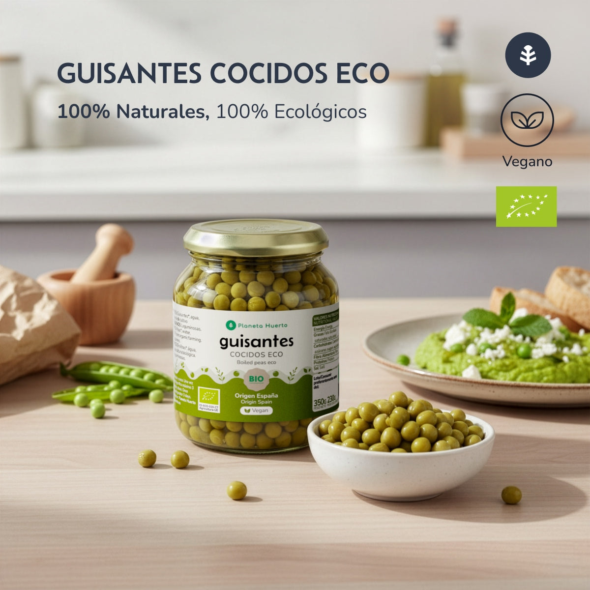 Peas ECO Planeta Huerto 320 g