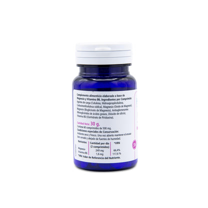 H4U Magnesio + vitamina B6 60 comprimidos de 500 mg