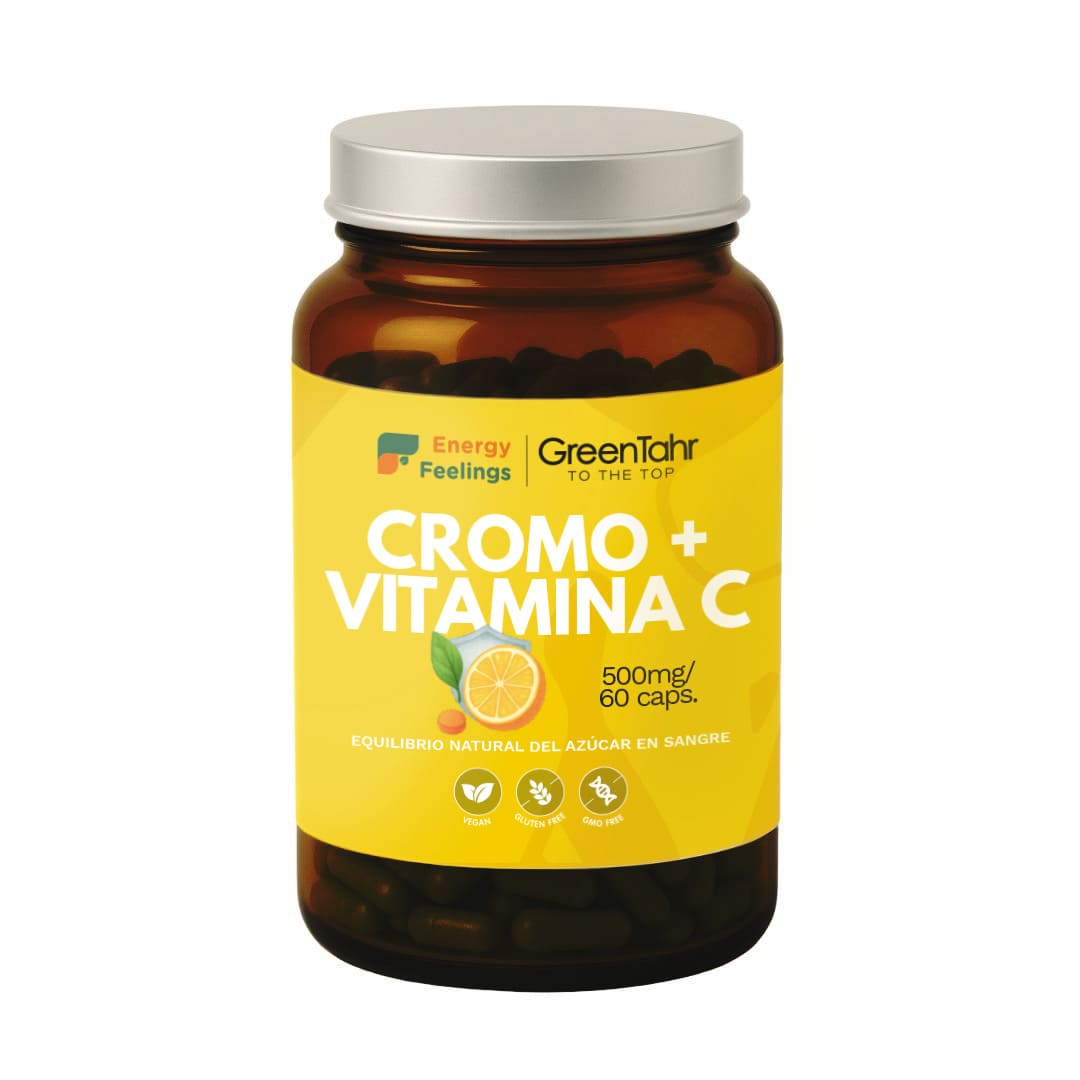 Chrome + vitamine C en gélules Energy Feelings 60 gélules