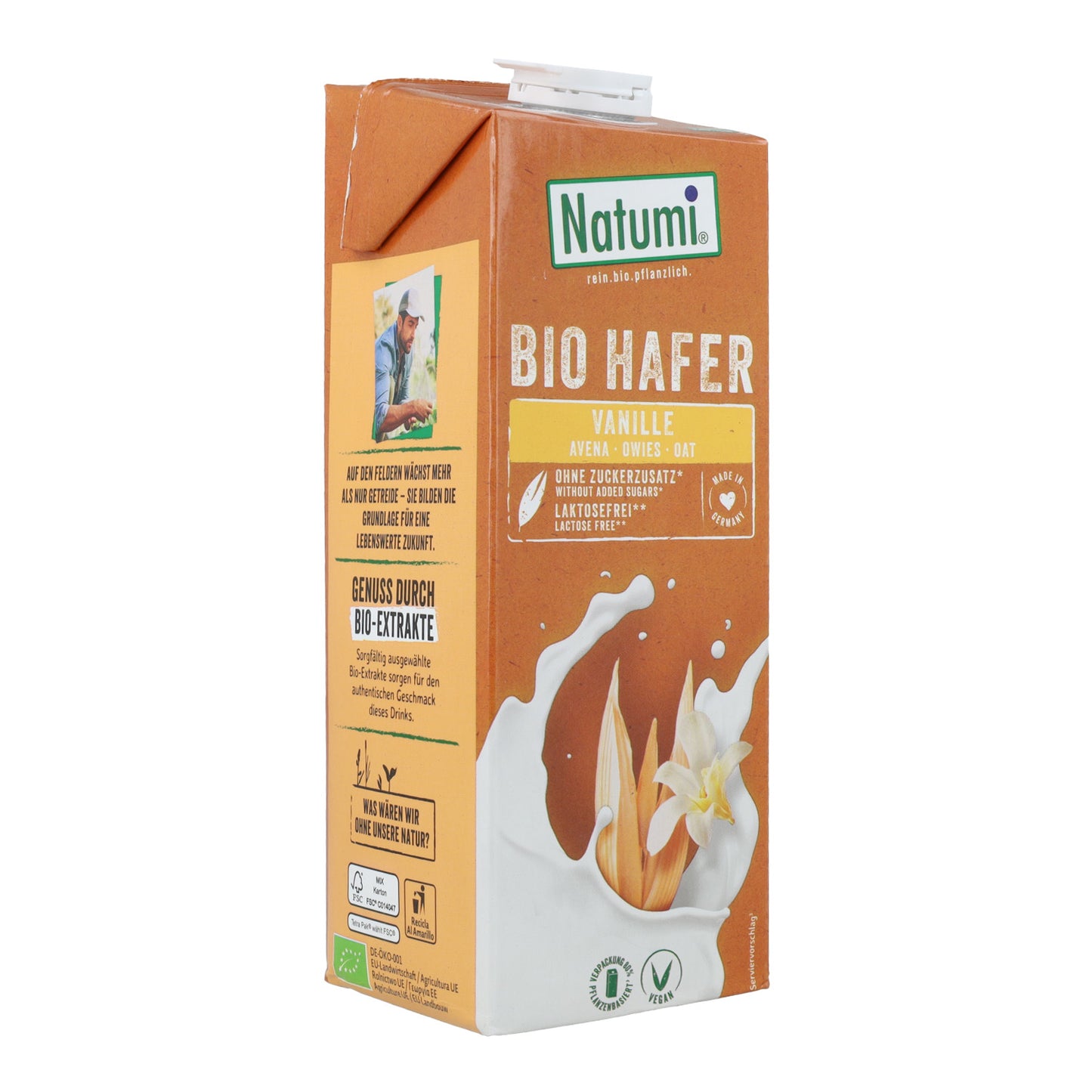 Bevanda all'avena e vaniglia Bio Natumi 1 L