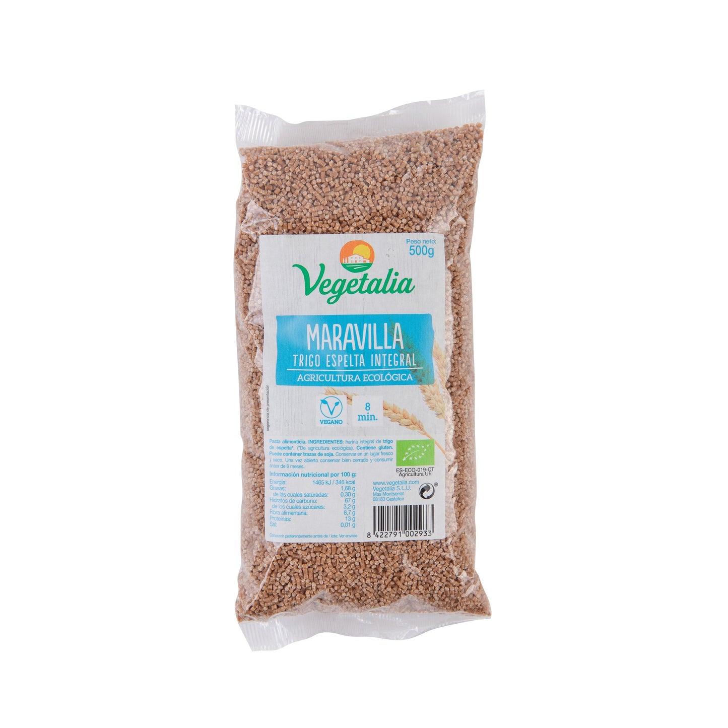 Maravilla di farro integrale BIO Vegetalia 500 g