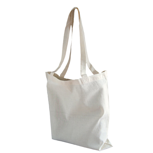 Borsa con manici in cotone ecologico