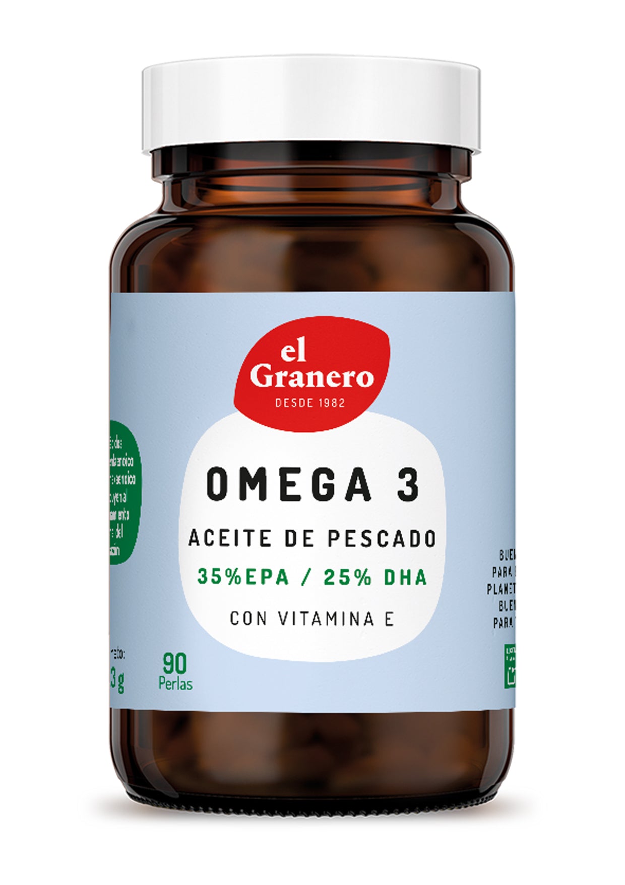 Omegran 3 Plus El Granero 90 capsules 705 mg