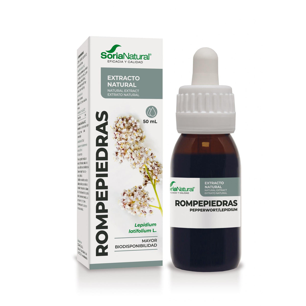 3er-Pack Soria Natural Steinebrecher-Extrakt, 50 ml