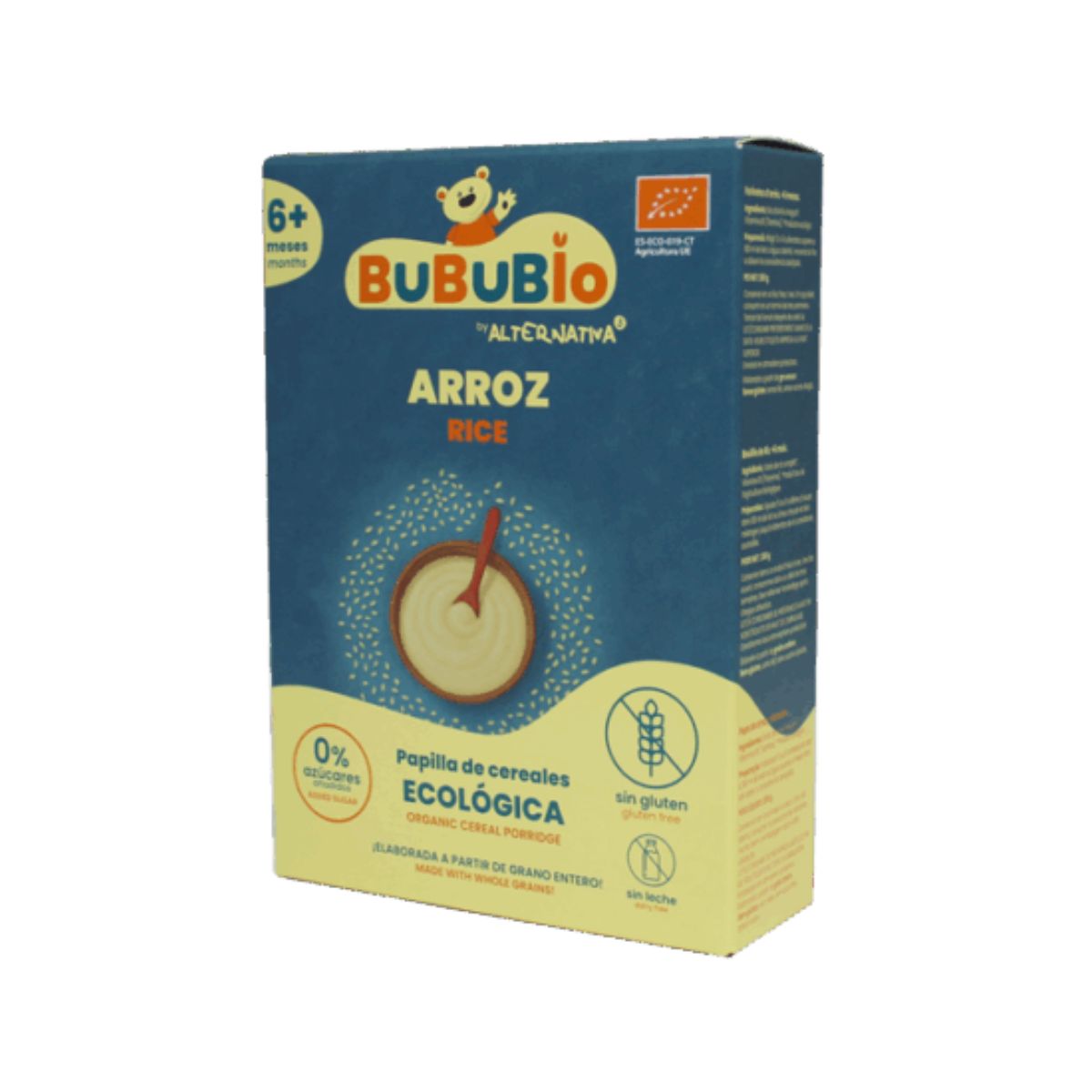Pappa di riso senza glutine BIO BUBUBIO 200 g