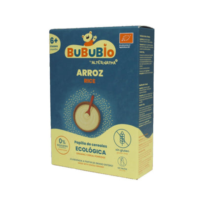 Pappa di riso senza glutine BIO BUBUBIO 200 g
