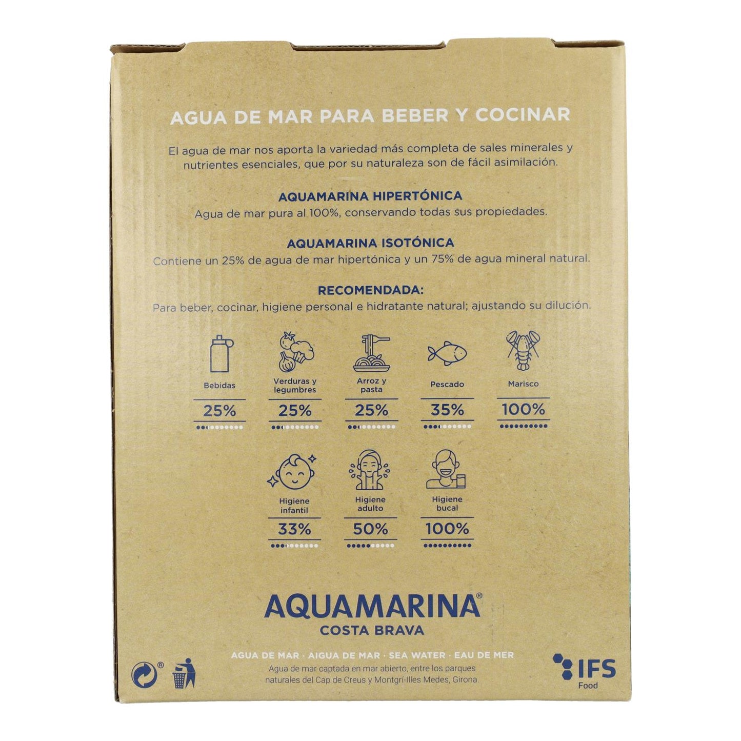 Isotone zeewater B&B Aquamarina 3 L.