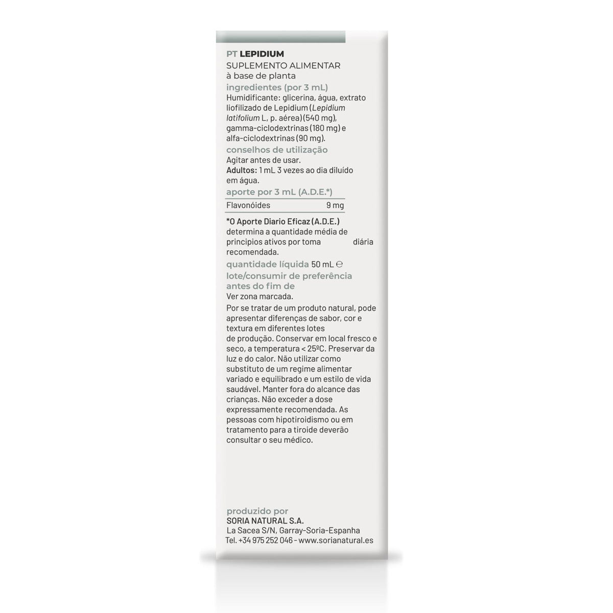 3er-Pack Soria Natural Steinebrecher-Extrakt, 50 ml