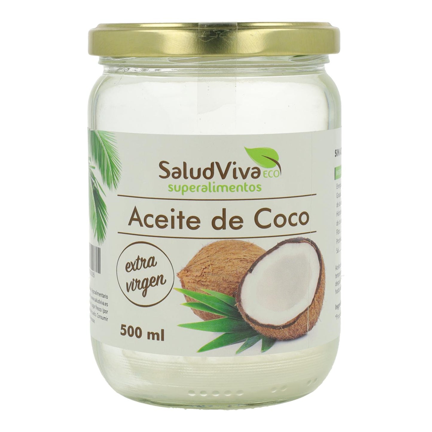 Kokosöl ECO Salud Viva 500 g