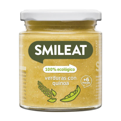 Confezione mista vasetti BIO Smileat 4 pezzi da 230 g