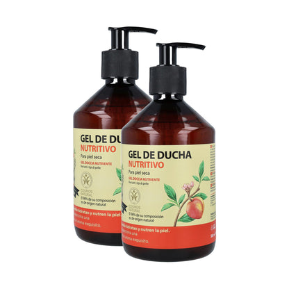 Confezione da 2 gel doccia nutriente per tutti i tipi di pelle Oma Gertrude 500 ml